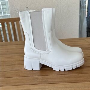 Women's White Boots